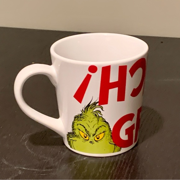 GRINCH! Dr. Seuss How the Grinch Stole Christmas Ceramic Mug - Picture 7 of 10